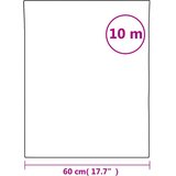  Okenska folija matirana prosojna 60x1000 cm PVC | Shoptok.si