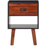  Noćni ormarići od masivnog bagremovog drva 2 kom 40x30x57 cm | shoptok.hr
