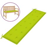 vidaXL jastuk za vrtnu klupu jarko zeleni 180 x 50 x 3 cm od tkanine Cijene