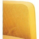  Dvosjed kauč svijetložuta 109 cm samtana tkanina | shoptok.hr