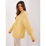 Wool Fashion Italia Sweater-AT-SW-2363-2.30-Light Yellow | Shoptok.si