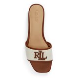 Polo Ralph Lauren Natikače s potpeticom 'EVERLEY' smeđa / bijela | shoptok.hr