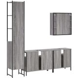 vidaXL 4-dijelni set kupaonskih ormarića boja hrasta sonome drveni | shoptok.hr