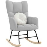  Stolica za ljuljanje oblak siva tkanina | shoptok.hr