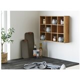House Nordic Večnivojska polica v hrastovem dekorju v naravni barvi 11 cm Soria – | Shoptok.si