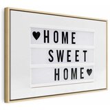  Slika - Cinema Light Box (1 Part) Vertical 60x40 U prirodnom drvenom okviru | shoptok.hr