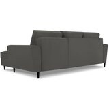Cosmopolitan Design Tamno siva sklopiva/s prostorom za odlaganje kutna garnitura od samta (s desnim kutom/s ležaljkom) Kyoto – | shoptok.hr