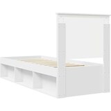 Okvir za krevet Bijelo 75 x 190 cm Čvrsto borovo drvo | shoptok.hr