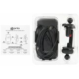 Prio Fast Charge brezžični avto polnilec 15W (USB C) črn | Shoptok.si