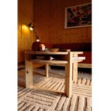 Karup Okrogla klubska mizica iz masivnega bora v svetli naravni barvi ø 70 cm Tuck – | Shoptok.si