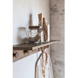 Mette Ditmer Denmark Smeđa zidna vješalica od punog hrasta s policom 90 cm Showcase – | shoptok.hr