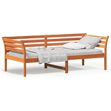 vidaXL Dnevna postelja voščeno rjava 80x200 cm trdna borovina, (21007160) Cene