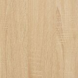 vidaXL klubska mizica sonoma hrast 60x44,5x45 cm inženirski les | Shoptok.si
