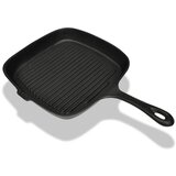 vidaXL Grill Tava Lijevano Željezo 24x23 cm cijene