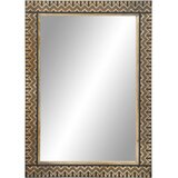  Kupaonsko ogledalo 50 x 70 cm masivno drvo manga i staklo | shoptok.hr