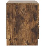  Noćni ormar s ladicama Dimljeni hrast 62 x 34 5 x 44 5 cm | shoptok.hr