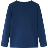  Dječja majica dugih rukava tamnoplava 104 | shoptok.hr