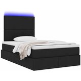 vidaXL Postelja z dodatnim prostorom za shranjevanje in LED osvetlitvijo, (5000105295) | Shoptok.si