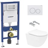 Geberit KOGEDSLINEWC01TD20W S-Line WC školjka s kompletom Duofix 458.103.00.2 Delta20 | Shoptok.si