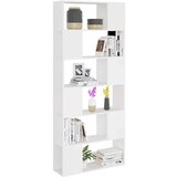 vidaXL ormarić za knjige / sobna pregrada bijeli 80x24x186 cm iverica | shoptok.hr