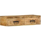 vidaXL Stenska TV omarica 80x30x19 cm trden robusten mangov les | Shoptok.si