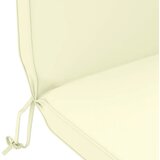  Jastuk za sunčanje 100% poliester Krem 55 x 124 x 5 cm - Krem Poliester | shoptok.hr