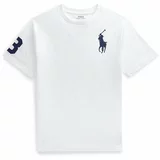 Polo Ralph Lauren Otroška bombažna kratka majica bela barva, 323832907037