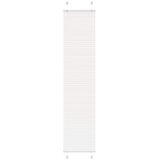  Plisirana roleta bijela 45x200 cm širina tkanine 44,4 cm | shoptok.hr