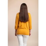 Fenzy Plus Size Košulja S 3/4 Rukavima, Boje Senfa | shoptok.hr