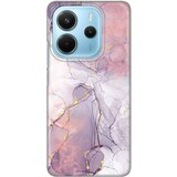  Maska za telefon Silikonska Print za Xiaomi Redmi Note 14 4G Pink Marble | Eponuda.com