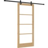 vidaXL klizna vrata s hardverskim setom 86x198,5 cm od punog bora | shoptok.hr