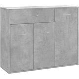 Maison Chic Komoda - Predalnik betonsko siva 88x30x70 cm iverna plošča, (21718279) Cene