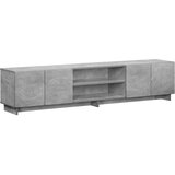  TV stalak 180 x 34,5 x 40 cm Betonska siva Konstruirano drvo | shoptok.hr