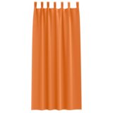 vidaXL Zavjese 2 pcs Svijetla narančasta 260 x 140 cm Poliester | shoptok.hr