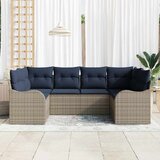  Set sofe 6 kom. Siva [Sintetički]: Poli Ratan | shoptok.hr