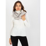 Factory Price Scarf-AT-KM-9501.10-white-grey | Shoptok.si