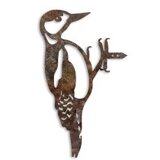 WALLXPERT decorative object figura bird on the branch 01 brown | ePonuda.com