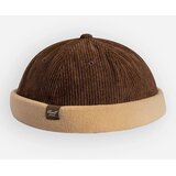 Reell Docker Kapa s šiltom dark brown cord / bge flee Cene
