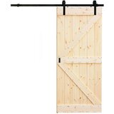  komplet lesenih drsnih vrat radex loft rustic bor surov dizajn k 950 x 2100 mm Cene