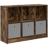  Kreveta s ladicama Dimljeni hrast 88,5 x 27,5 x 63,5 cm | shoptok.hr