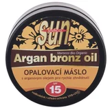 Vivaco Sun Argan Bronz Oil Suntan Butter SPF15 maslo za sončenje z arganovim oljem za hitro porjavitev 200 ml