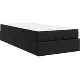  Okvir kreveta s madracem Ostalo 2 pcs Crna PVC | shoptok.hr