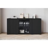 Livetastic Komoda Caro, Črna | Shoptok.si