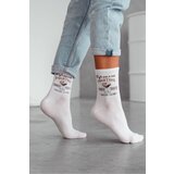 Milena Cotton Women's Socks Espresso White MARTINI | shoptok.hr