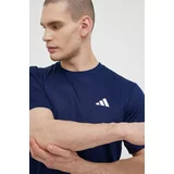 Adidas Majica kratkih rukava za trening Train Essentials boja: tamno plava, glatki model