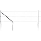 vidaXL Stebri s konico 13 kos Ø32 mm 120 cm Galvanizirana jeklo | Shoptok.si