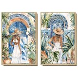 Signes Grimalt Slike, platna Škatla 2U Večbarvna Cene