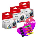 Canon Komplet tinta CL-541XL (boja), original, 3 komada + GRATIS POKLON | shoptok.hr