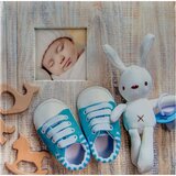  Poklon paket najljepših uspomena Plavi zečići: 2x Foto album, 500 slika | shoptok.hr