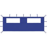vidaXL 3070414 Gazebo Sidewall with Windows 6x2 m Blue (315303) Cene